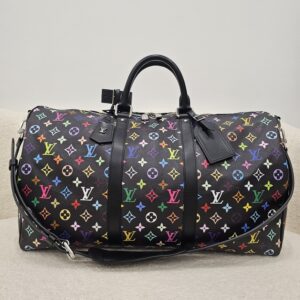 LV x TM (Takashi Murakami) Keepall Bandouliere 50