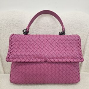 Bottega Veneta Olimpia Medium Intrecciato Nappa Handbag