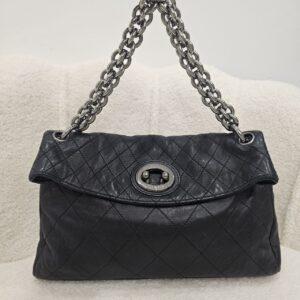 Chanel Quilted Leather Hobo Chain Bag