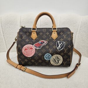 LV Speedy 30 Bandouliere World Tour