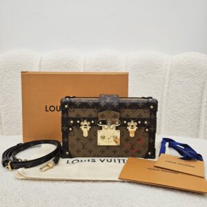 LV Petite Malle Monogram Reverse