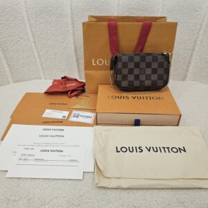 LV Mini Pochette Accessories Damier